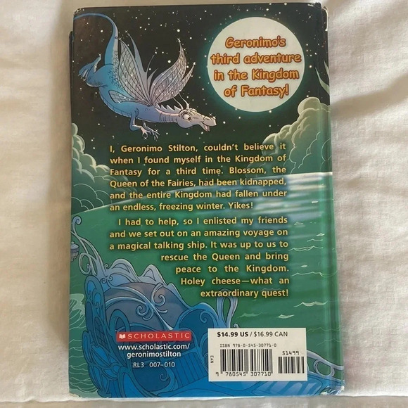 Geronimo Stilton The Amazing Voyage hardcover - Picture 2 of 4